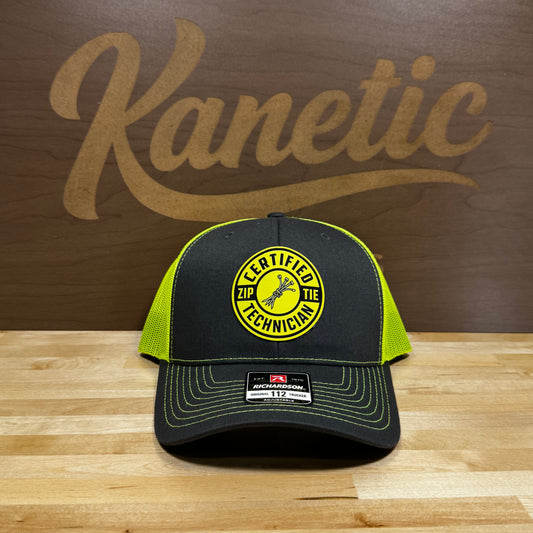 Certified Zip Tie Technician Patch Hat