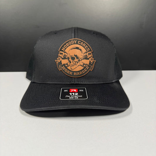 Nobody Cares Work Harder Patch Hat