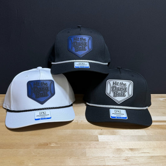 Hit the Dang Ball Baseball Patch Hat