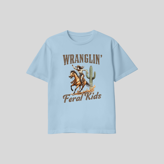 Wranglin’ Feral Kids Tee