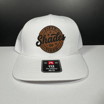 Fifty Shades of Tired Patch Hat
