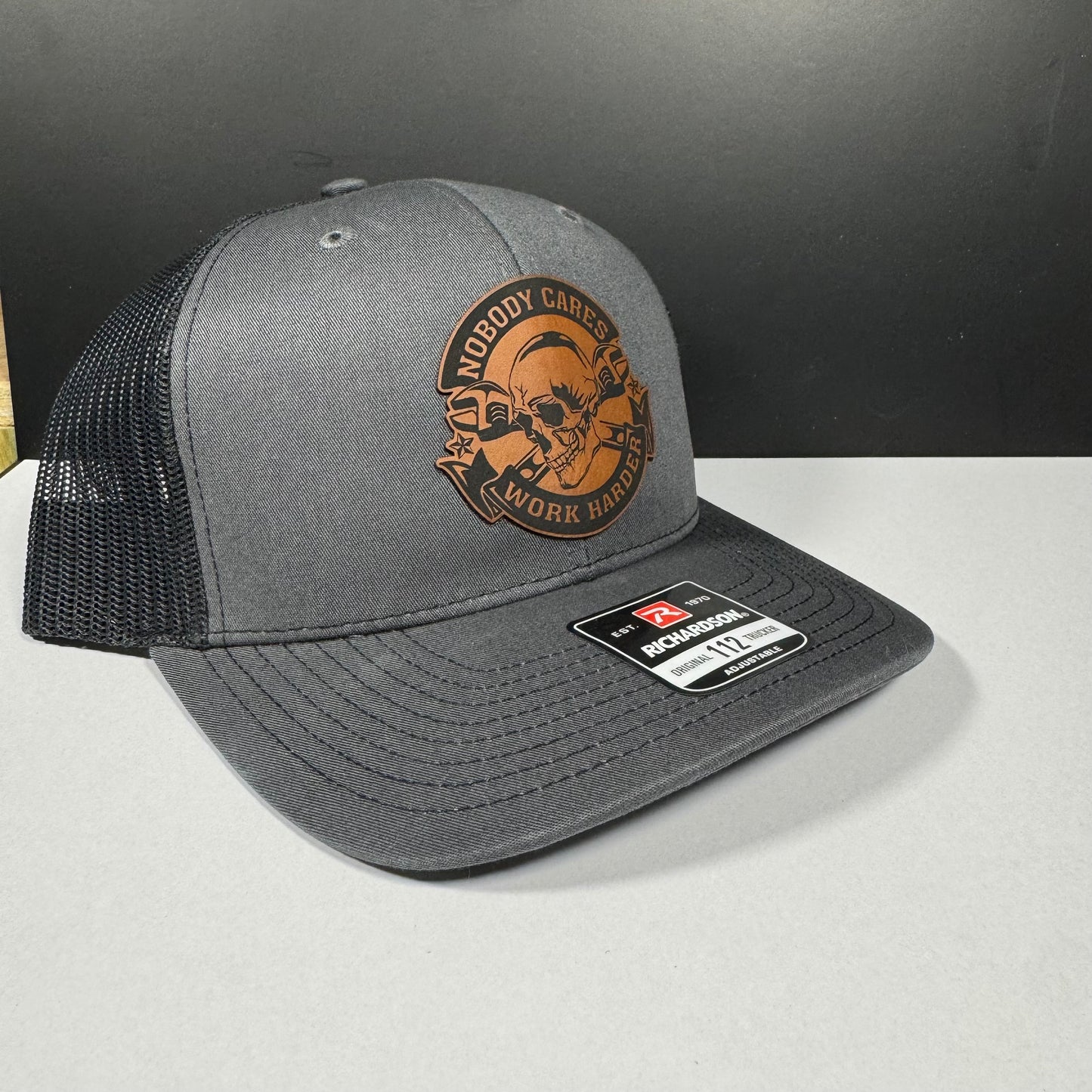 Nobody Cares Work Harder Patch Hat
