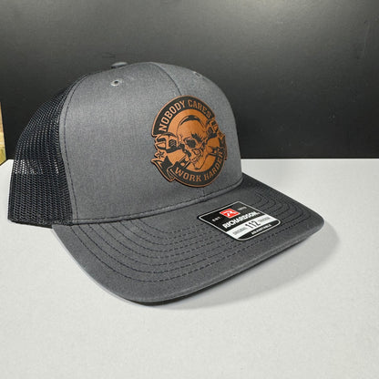 Nobody Cares Work Harder Patch Hat