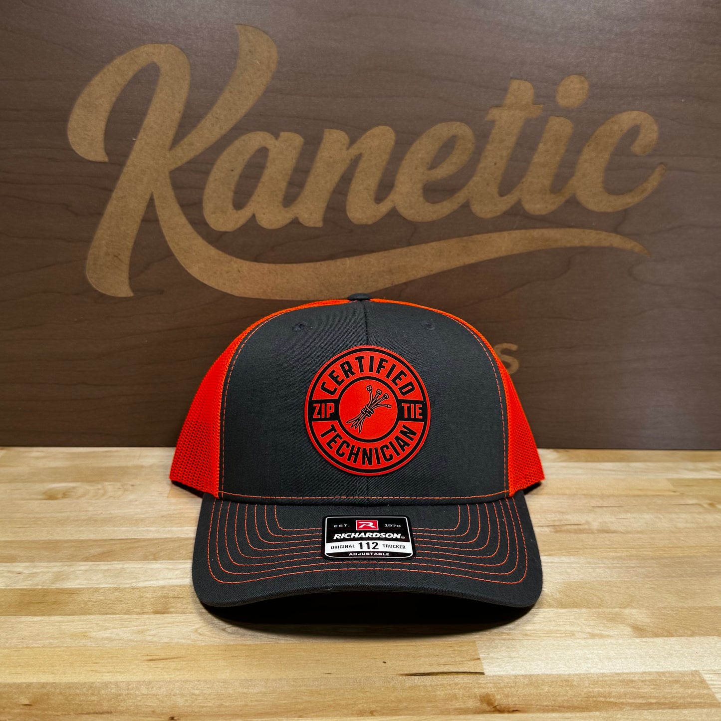 Certified Zip Tie Technician Patch Hat