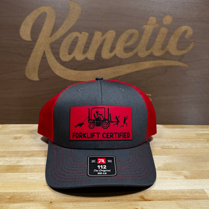 Forklift Certified Patch Hat