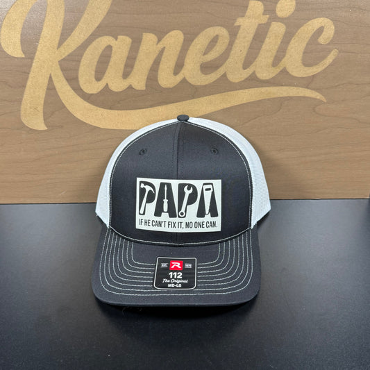 Papa If He Can’t Fix It Patch Hat