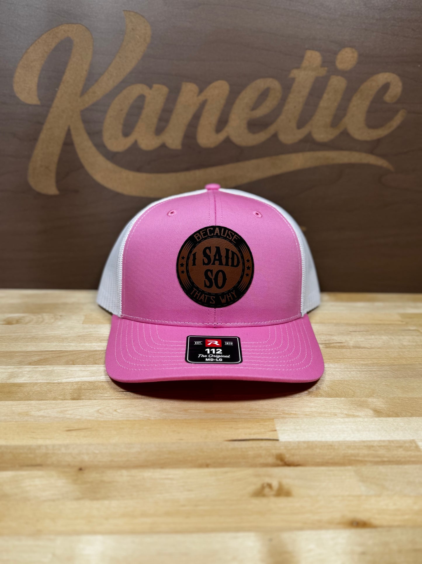 Because I Said So Patch Hat