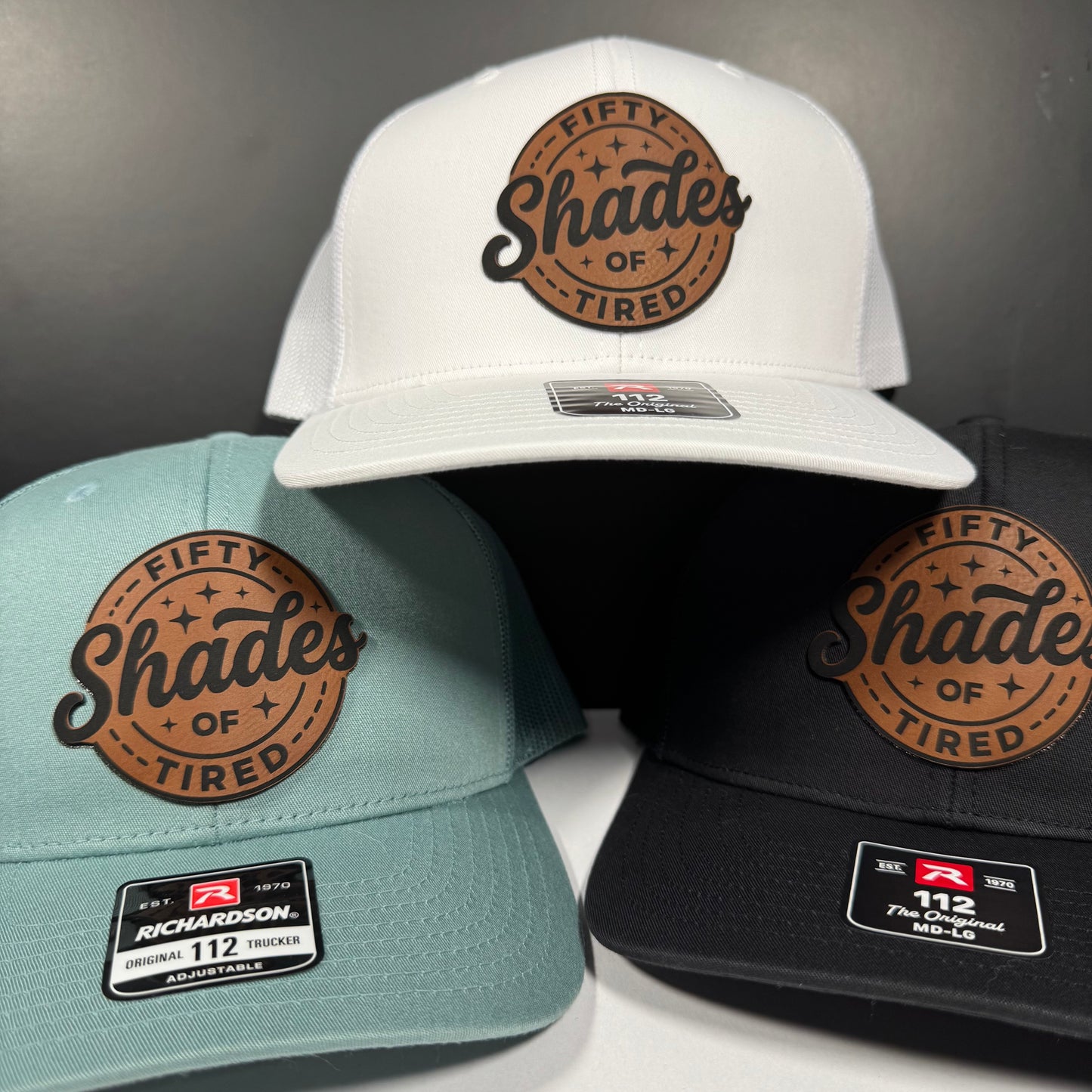 Fifty Shades of Tired Patch Hat