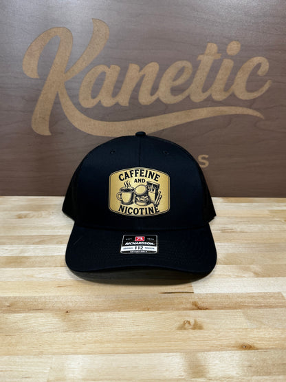Caffeine and Nicotine Patch Hat