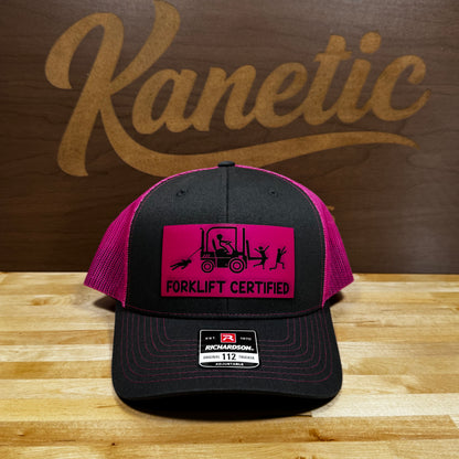 Forklift Certified Patch Hat