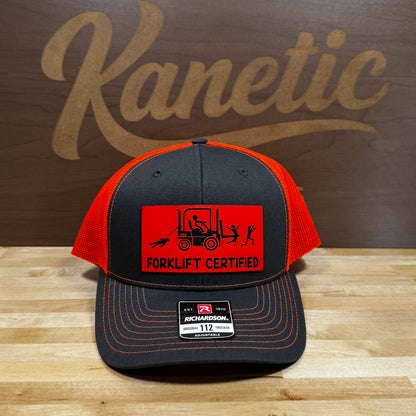Forklift Certified Patch Hat