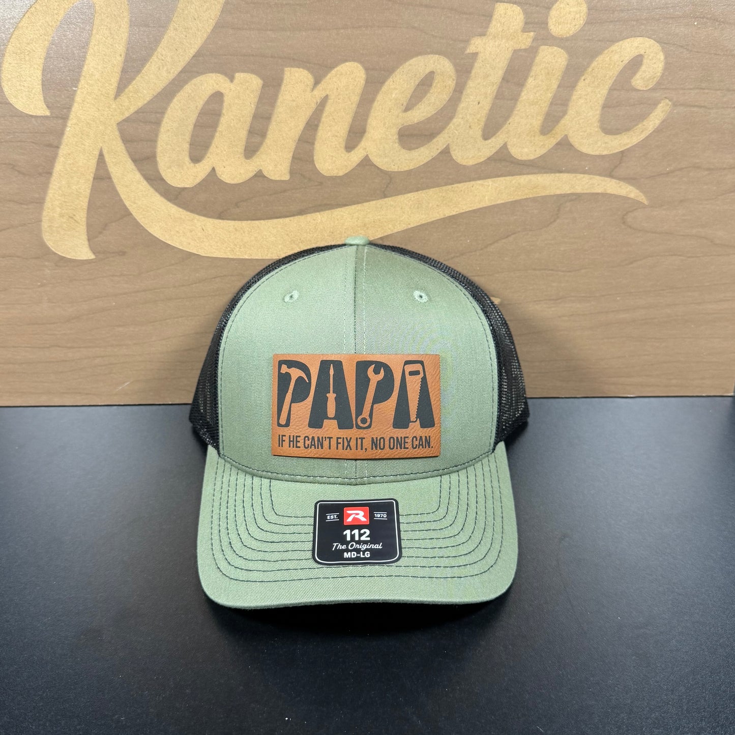 Papa If He Can’t Fix It Patch Hat