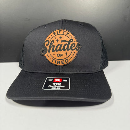 Fifty Shades of Tired Patch Hat