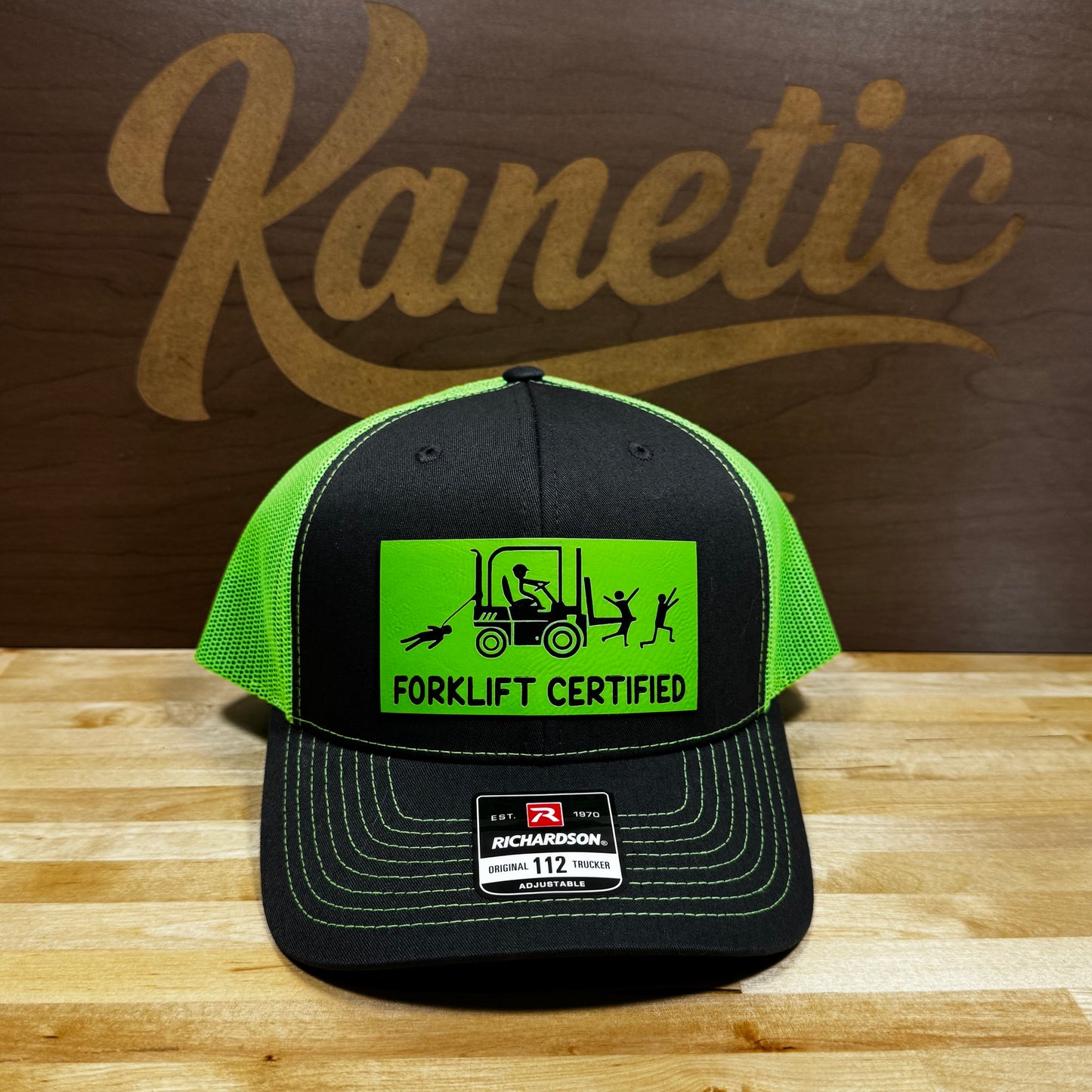 Forklift Certified Patch Hat