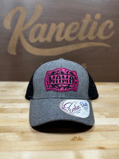 Mama Floral Patch Hat