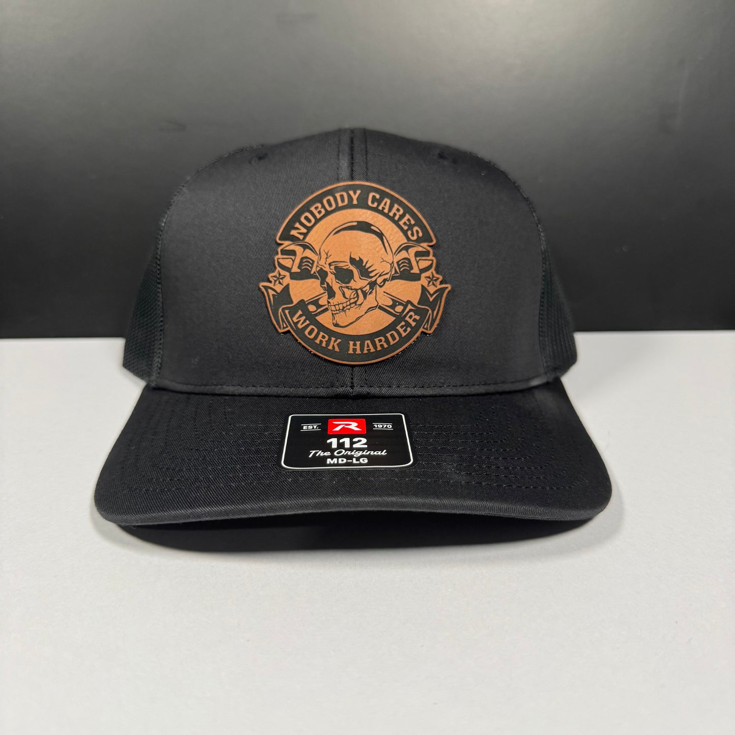 Nobody Cares Work Harder Patch Hat