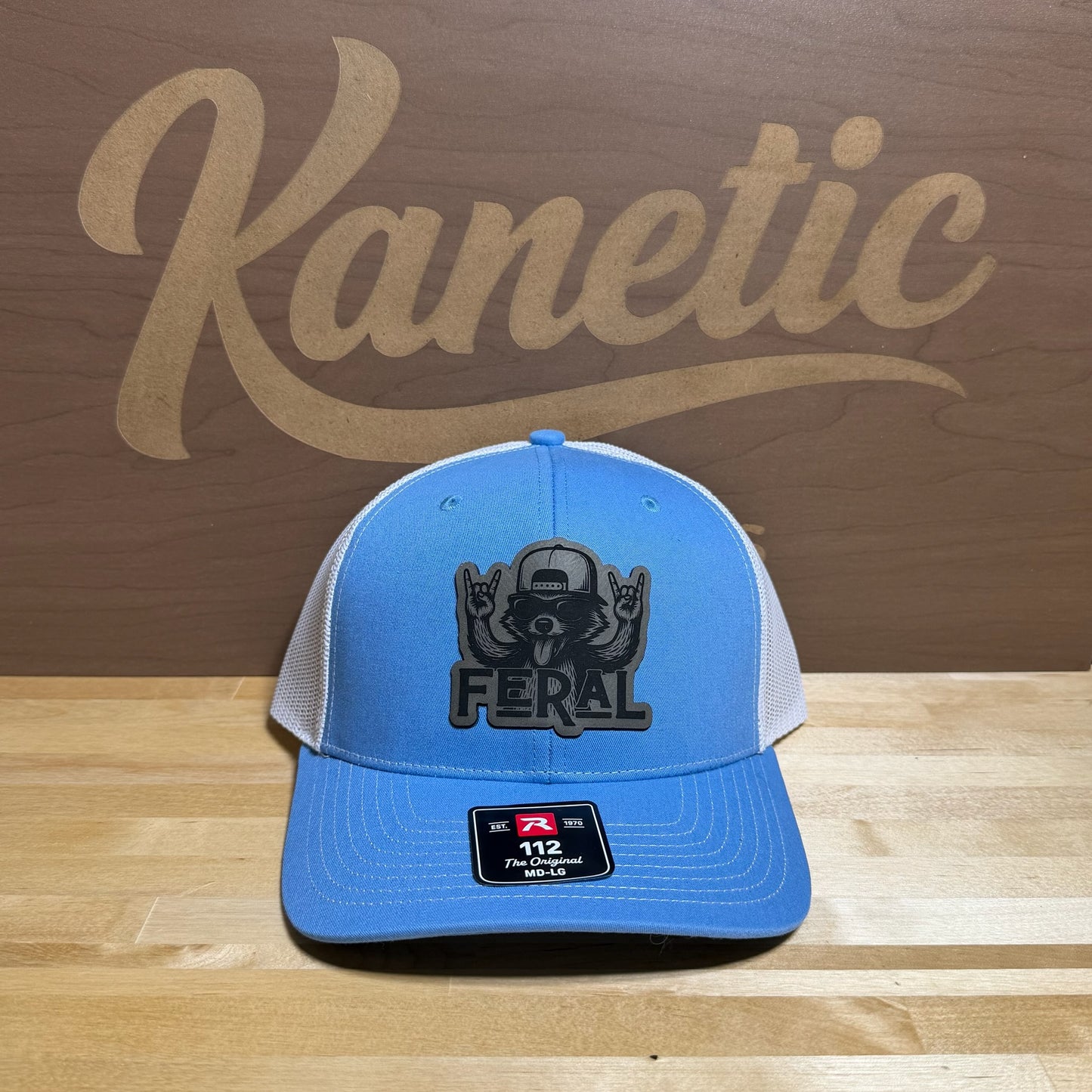 Feral Raccoon Patch Hat