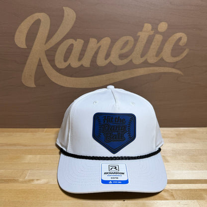 Hit the Dang Ball Baseball Patch Hat