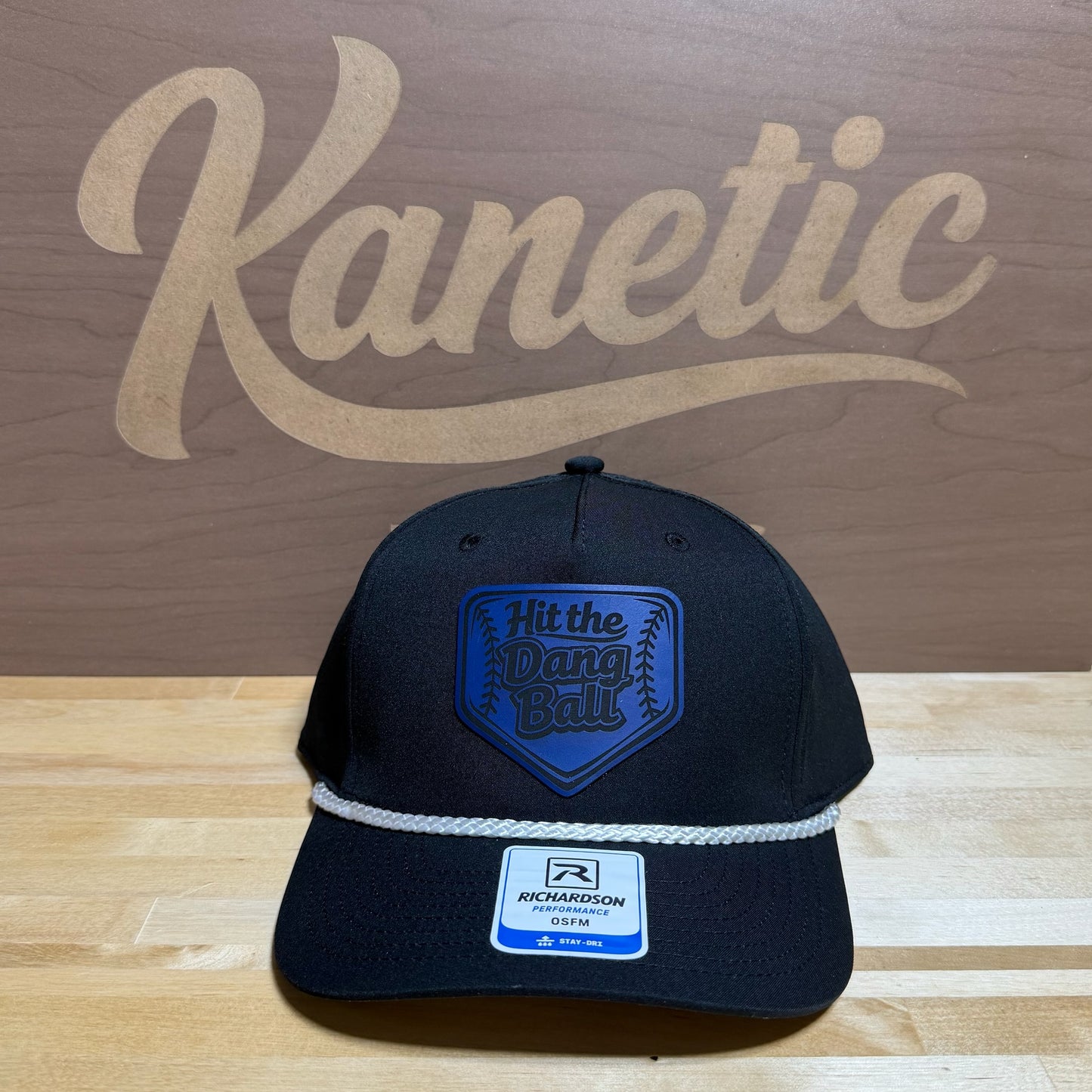 Hit the Dang Ball Baseball Patch Hat
