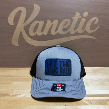 Hit the Dang Ball Baseball Patch Hat
