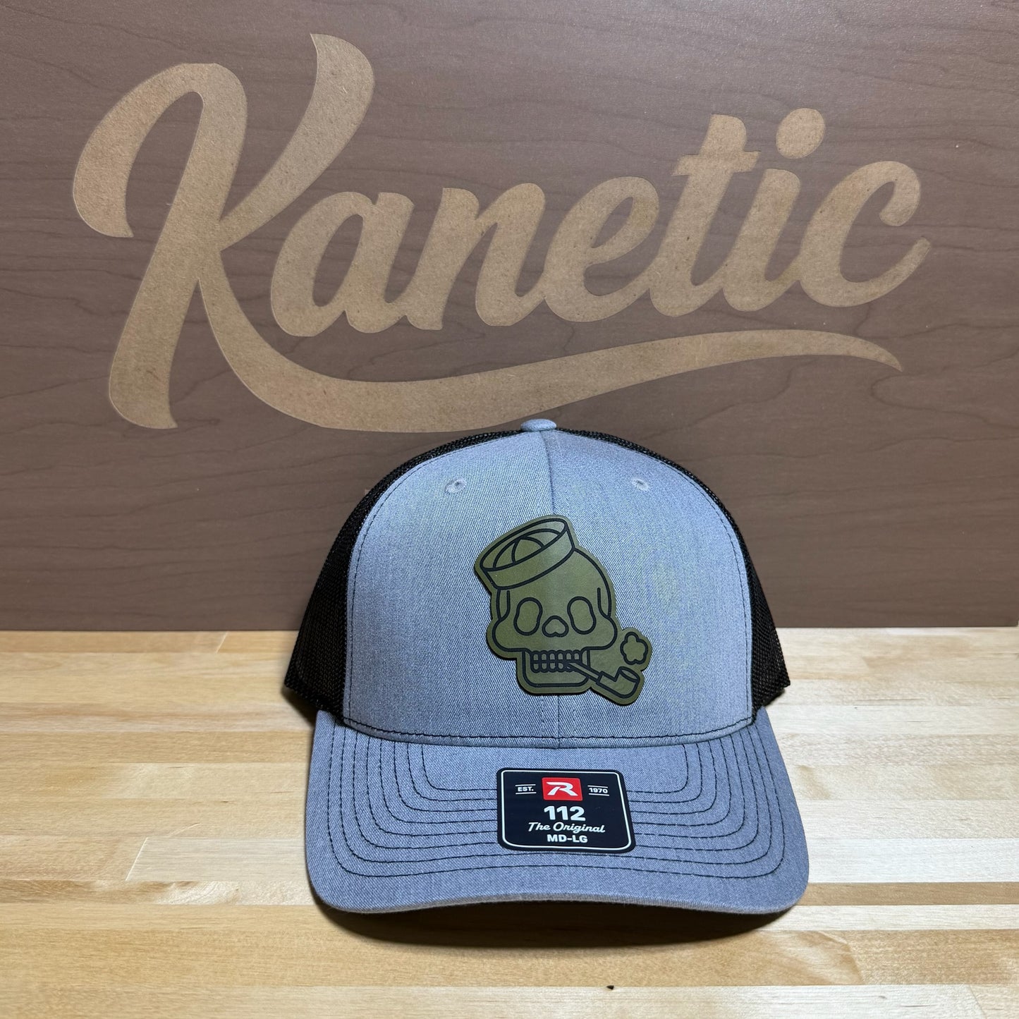 Skull Can Patch Hat