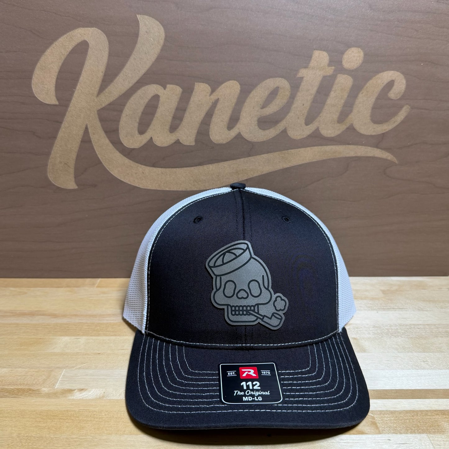 Skull Can Patch Hat