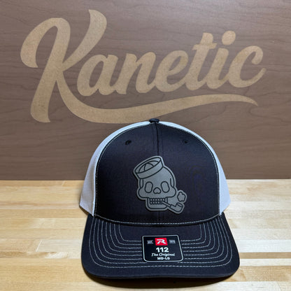 Skull Can Patch Hat