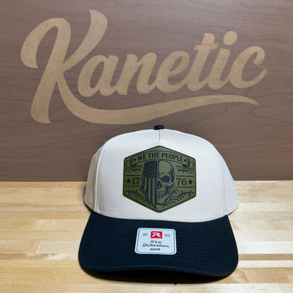 We The People Skull Patch Hat