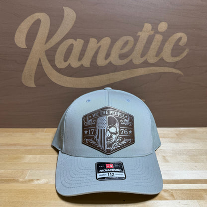 We The People Skull Patch Hat