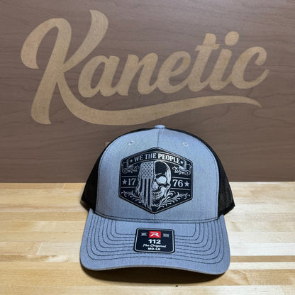 We The People Skull Patch Hat