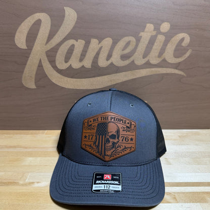 We The People Skull Patch Hat