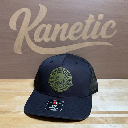 Fence Sitting Anti-Social Club Patch Hat