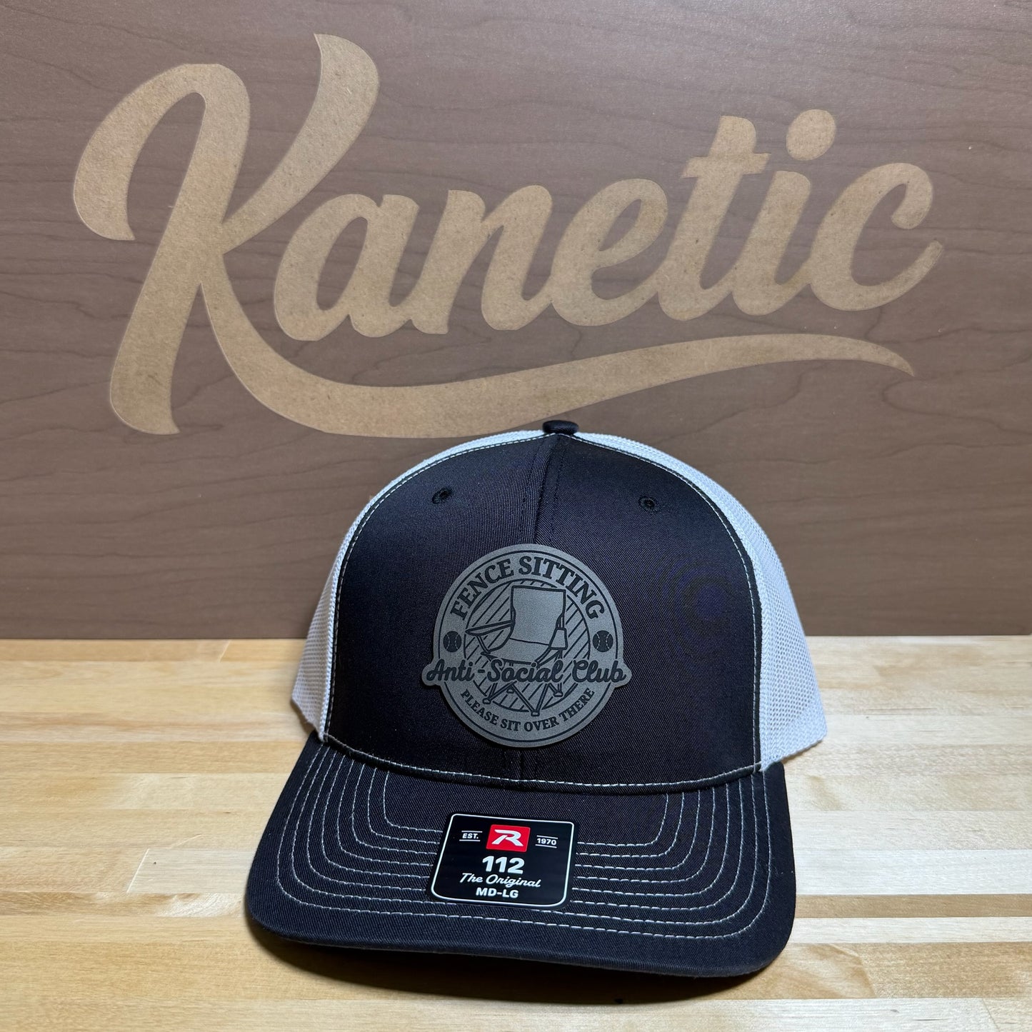 Fence Sitting Anti-Social Club Patch Hat