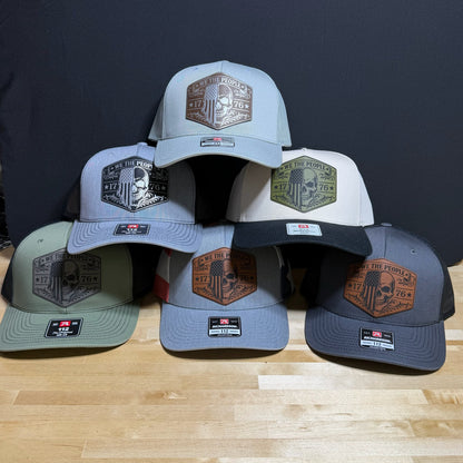 We The People Skull Patch Hat