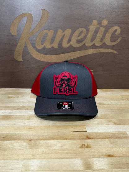 Feral Raccoon Patch Hat