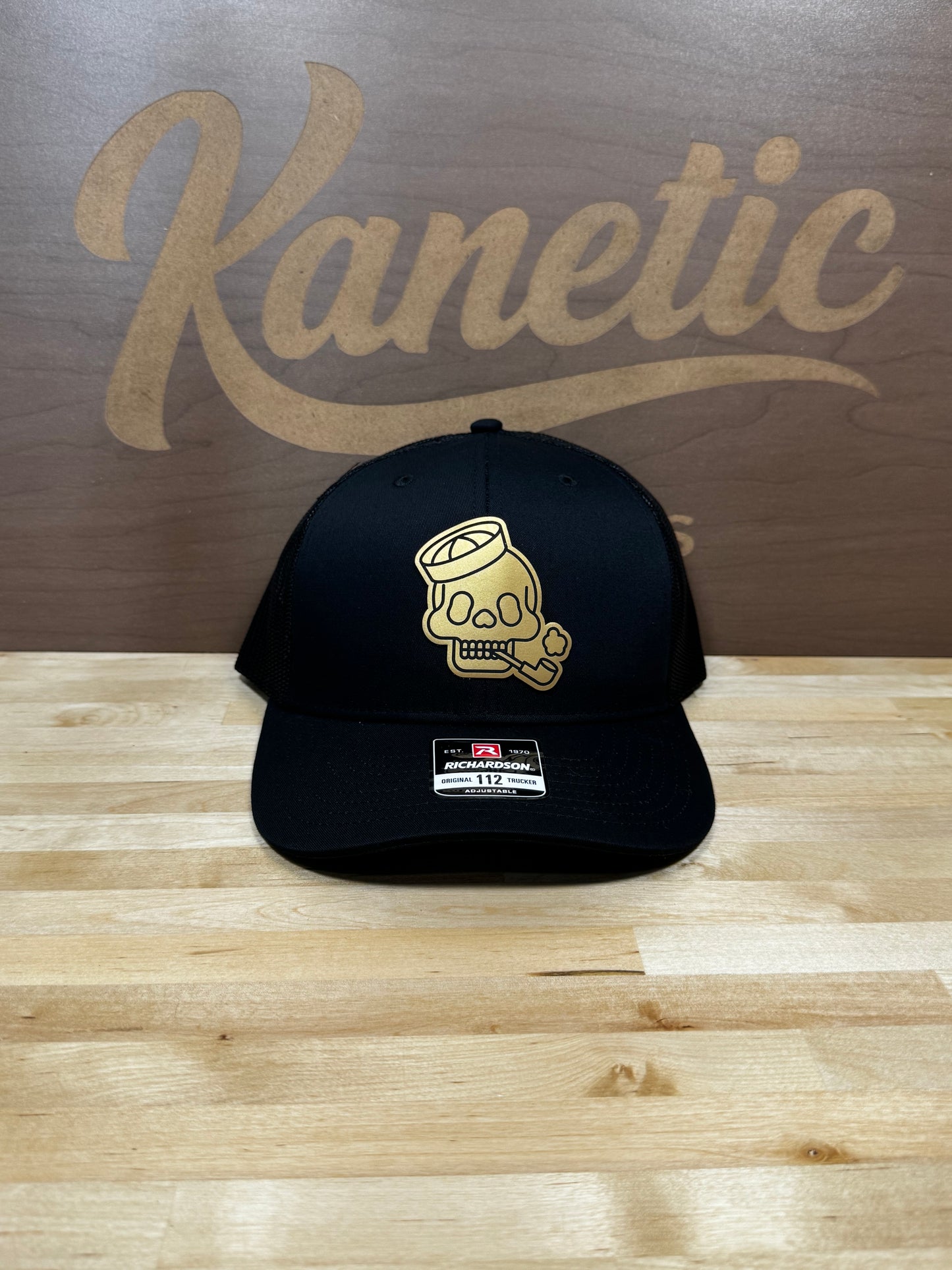 Skull Can Patch Hat