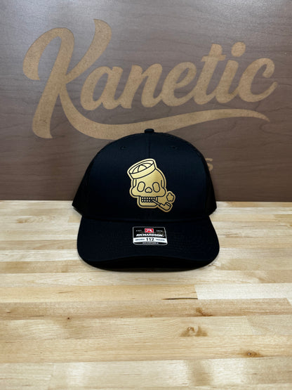 Skull Can Patch Hat