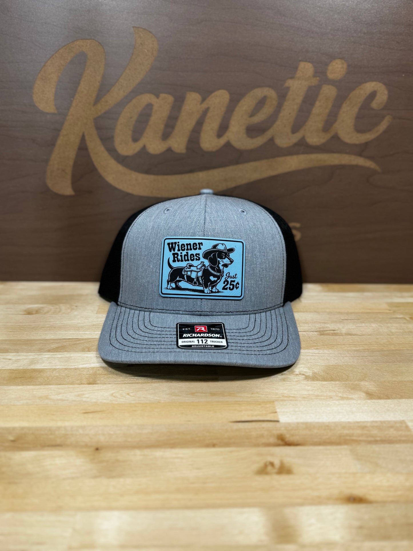 Wiener Rides Just 25¢ Patch Hat