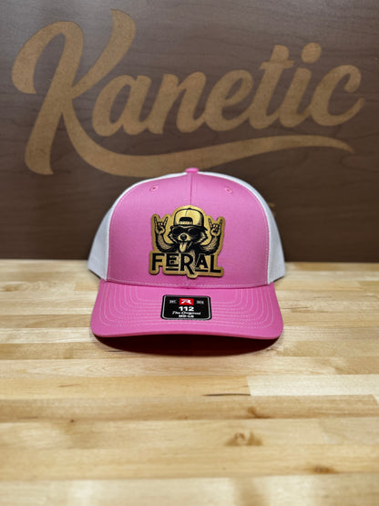 Feral Raccoon Patch Hat