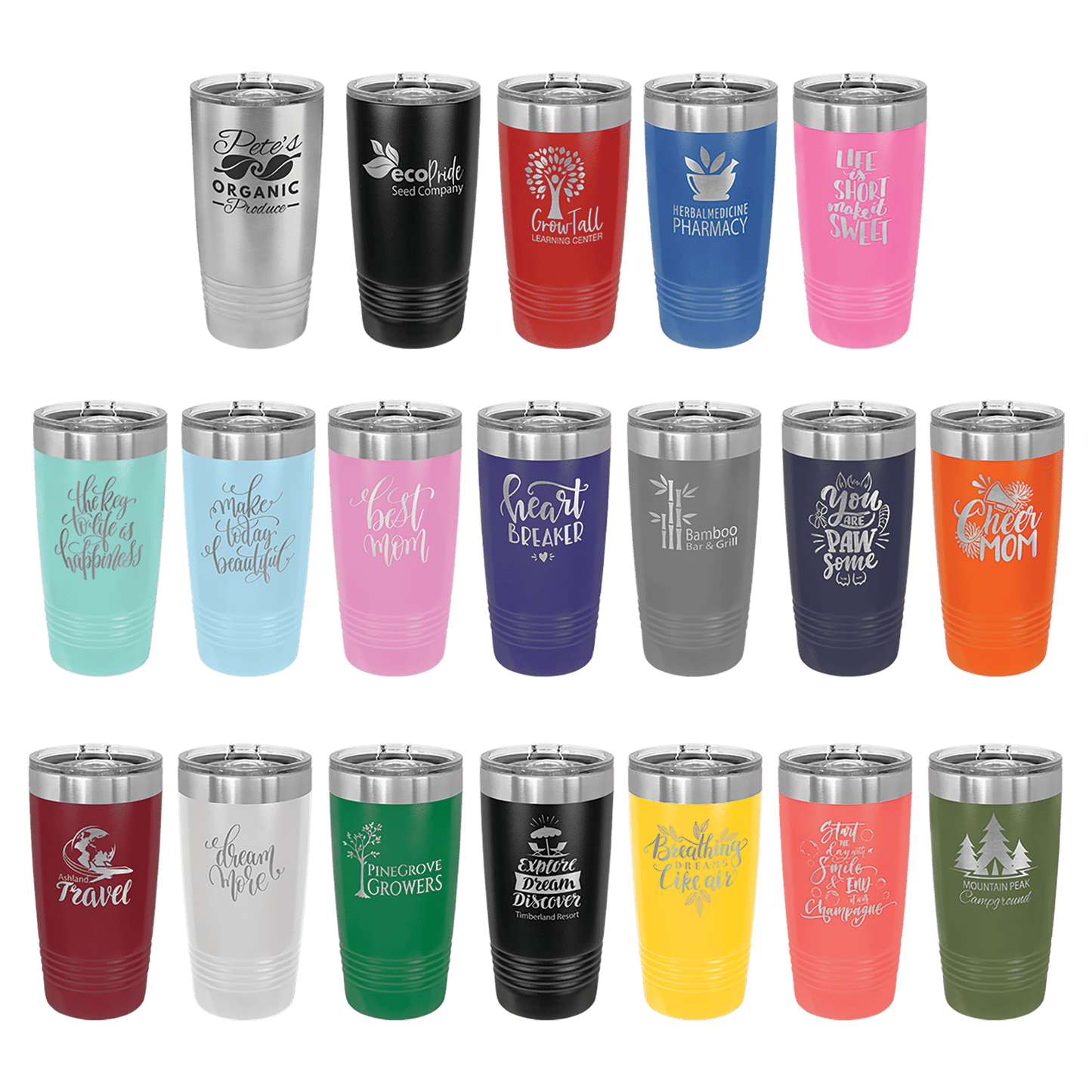 Give Me Coffee or Give Me Death 20 oz Engraved Tumbler