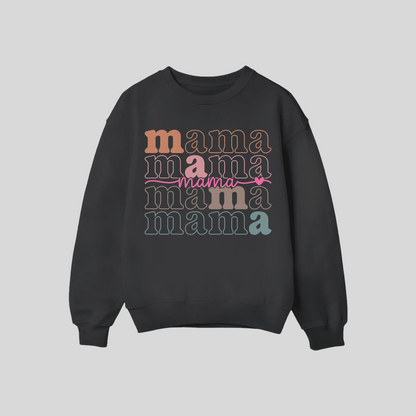 Mama Stacked Crewneck Sweatshirt