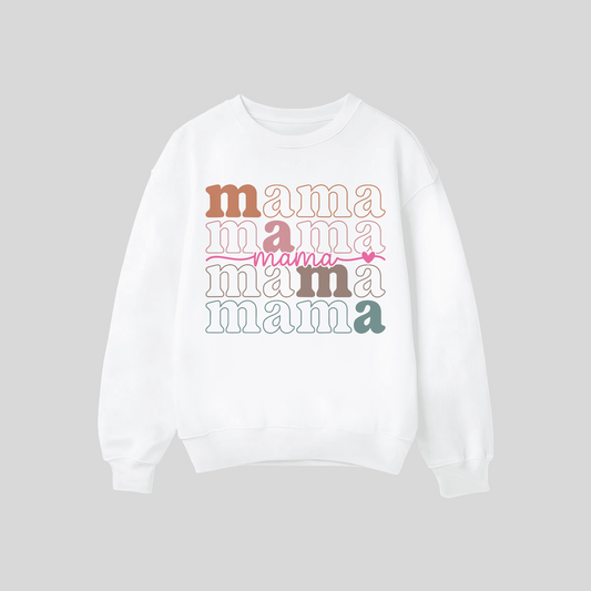 Mama Stacked Crewneck Sweatshirt