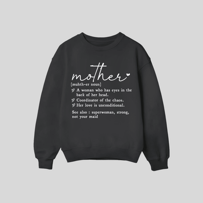 Mother Definition Crewneck Sweatshirt