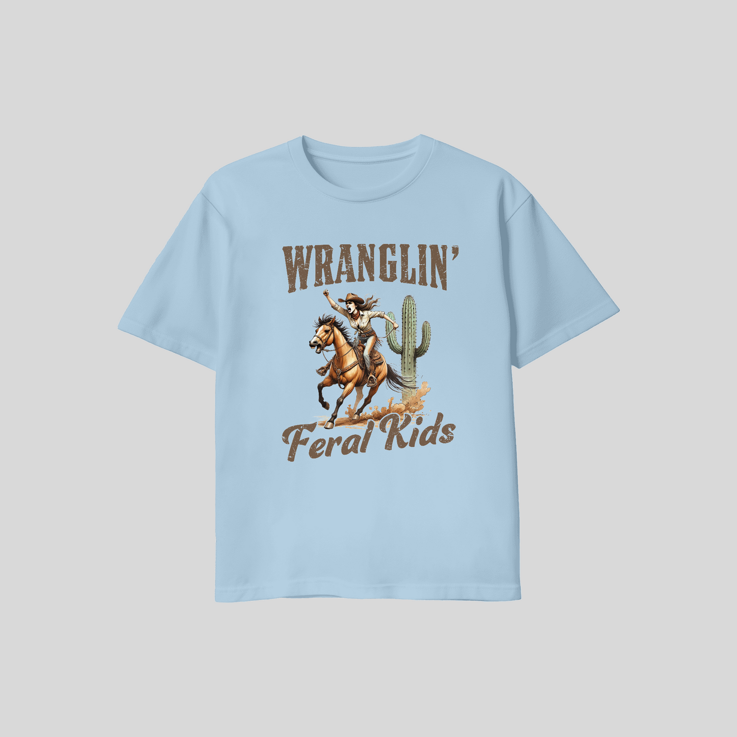 Wranglin’ Feral Kids Tee