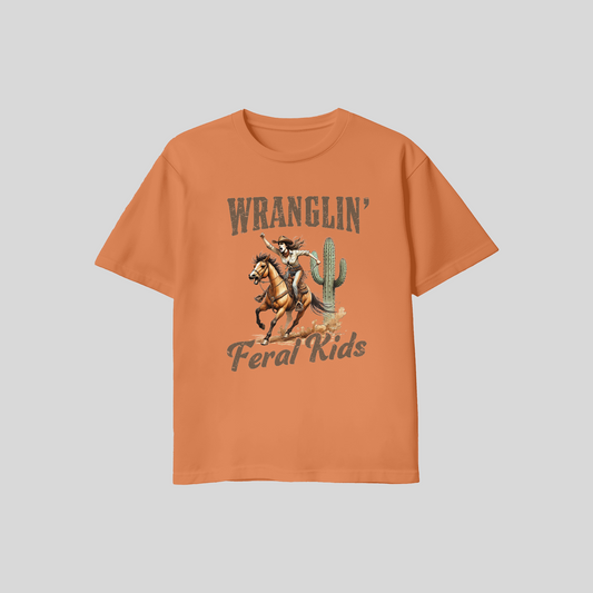 Wranglin’ Feral Kids Tee