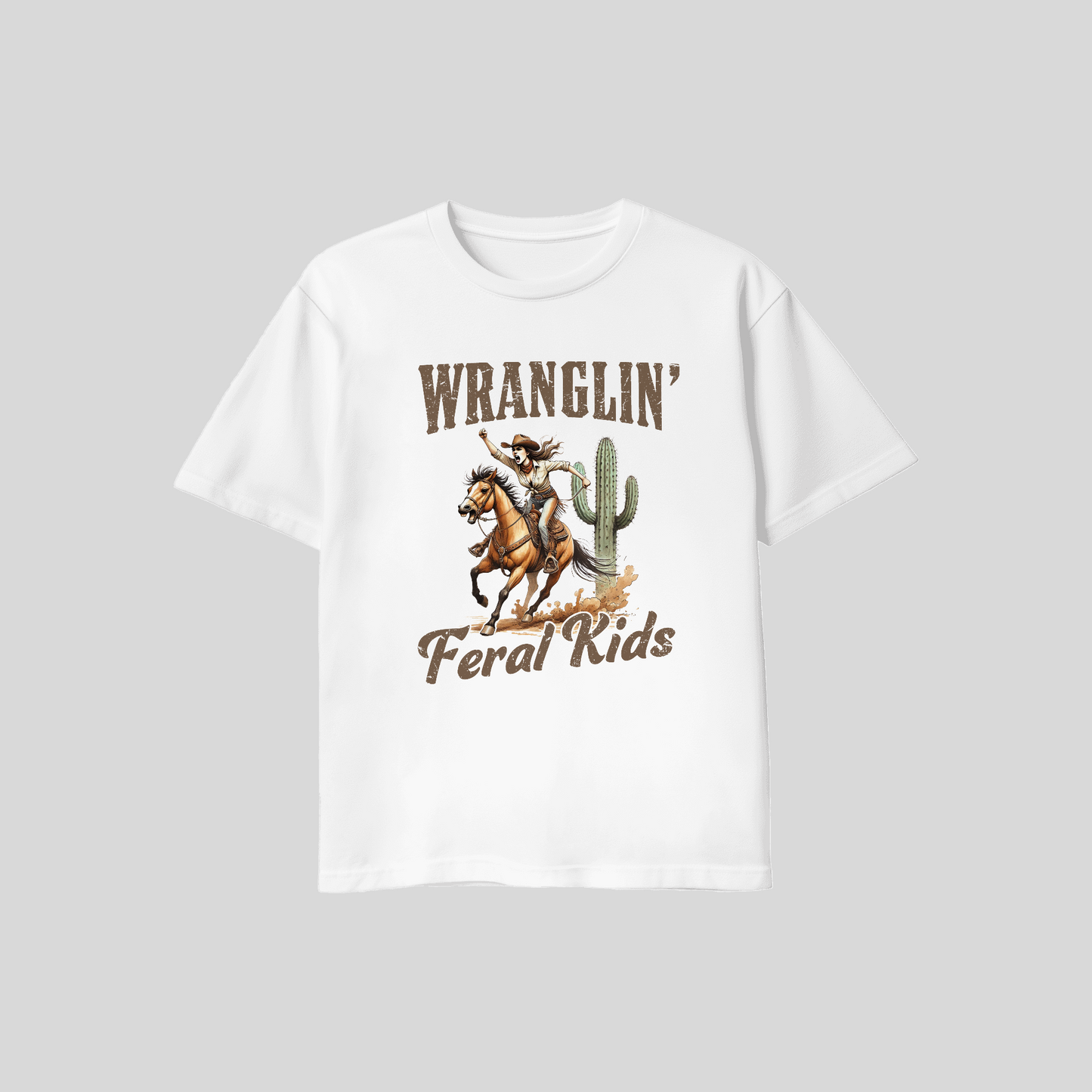 Wranglin’ Feral Kids Tee