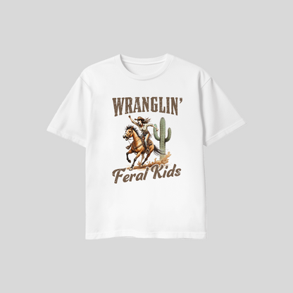 Wranglin’ Feral Kids Tee