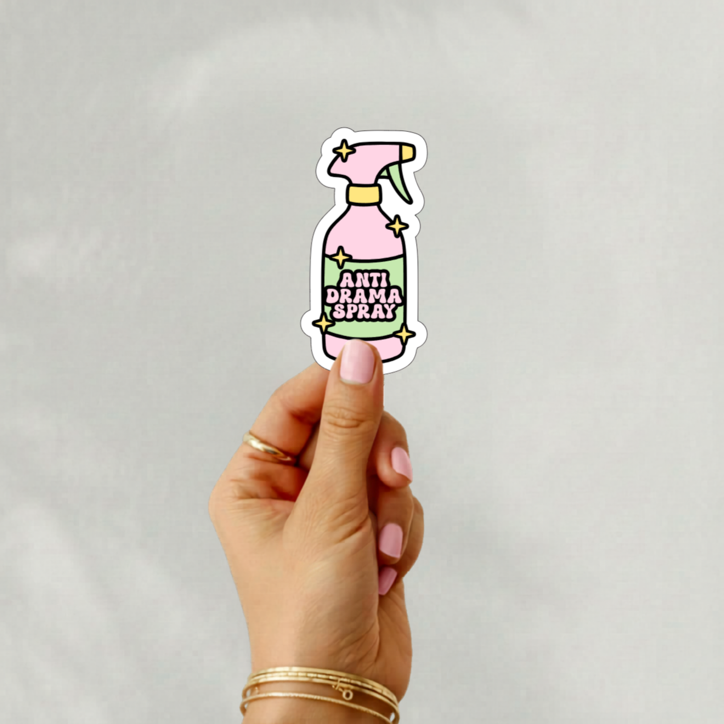 Sassy Spray Bottle Stickers