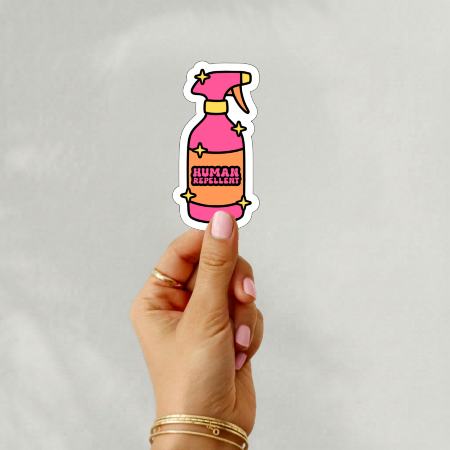 Sassy Spray Bottle Stickers