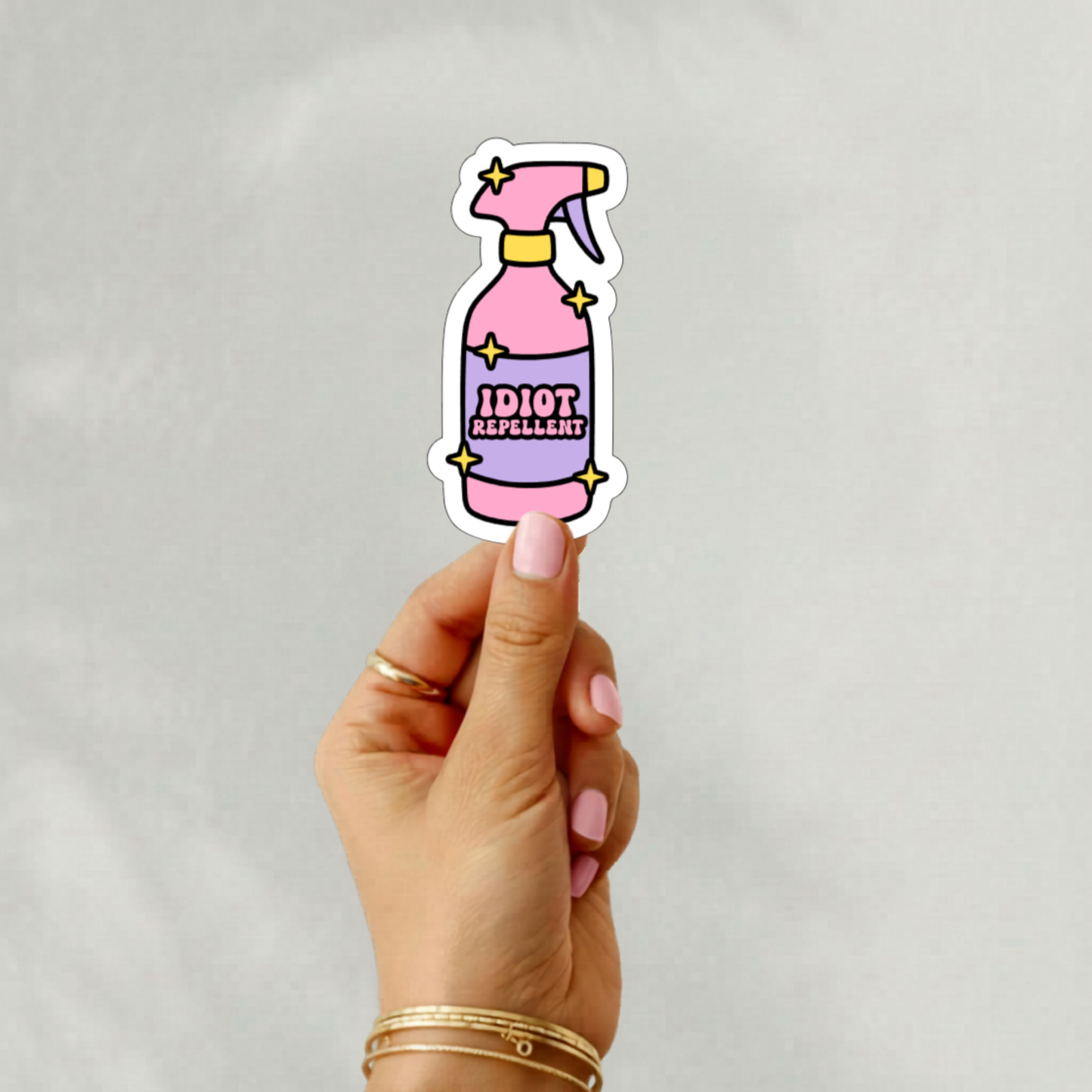 Sassy Spray Bottle Stickers